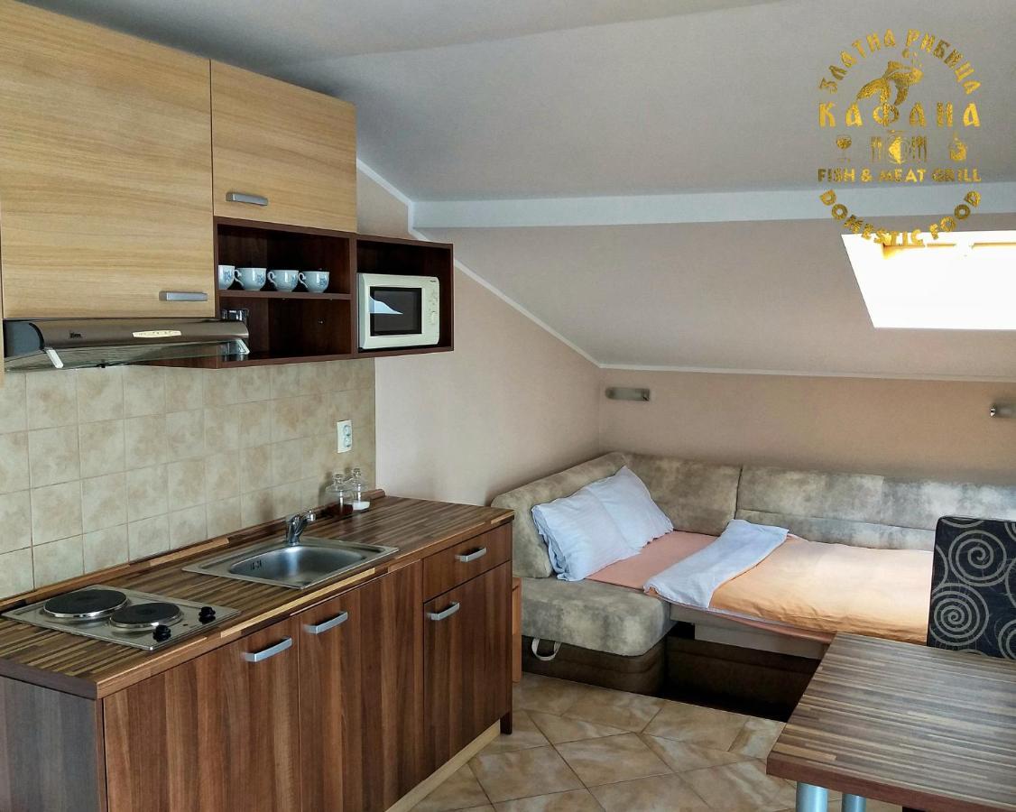 Ferienwohnung Zlatna Ribica Golubac Exterior foto