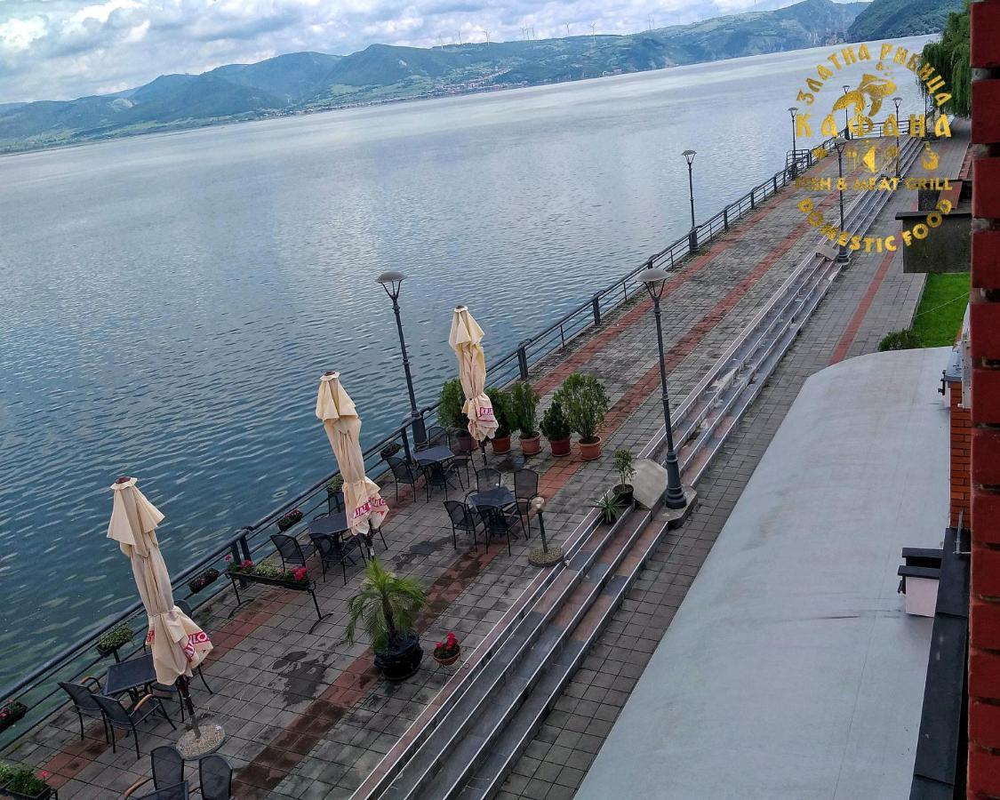Ferienwohnung Zlatna Ribica Golubac Exterior foto